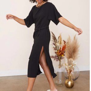 Vertiere Black Celeste Reversible Dress Size 2